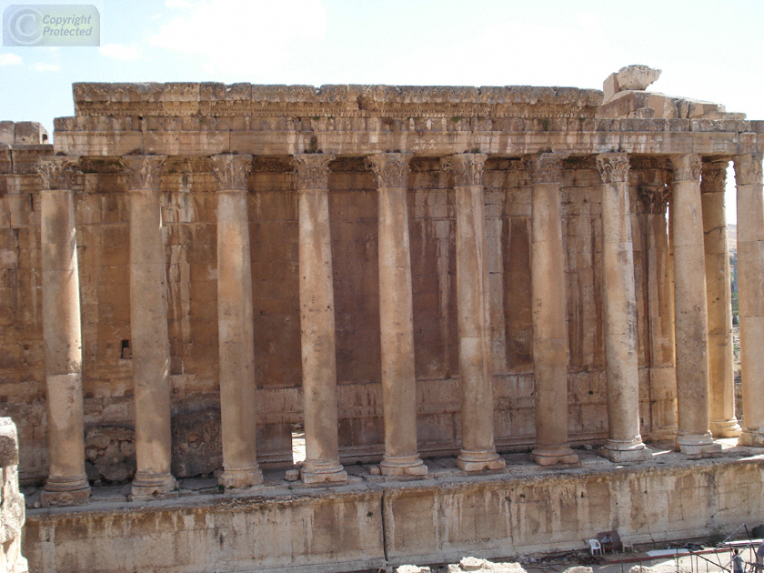 Roman Temple of Bacchus in Baalbek